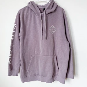 Salty Crew Purple Hoodie Sweatshirt Mens XL Coastal Beach Fishing Outdoor - Picture 1 of 11