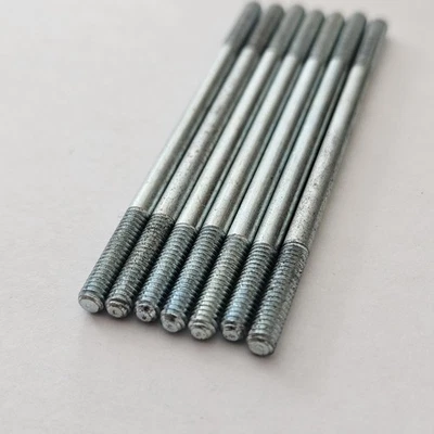 (7) Ejes de coche ranura de acero de 2 1/8" años 60 1/8" con rosca 5:40 vintage años 60 de colección Foto 1 de 4