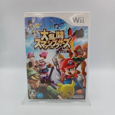 Dairantou Smash Brothers X Super Smash Bros Nintendo Wii Japan CIB Complete - Image 1 of 4