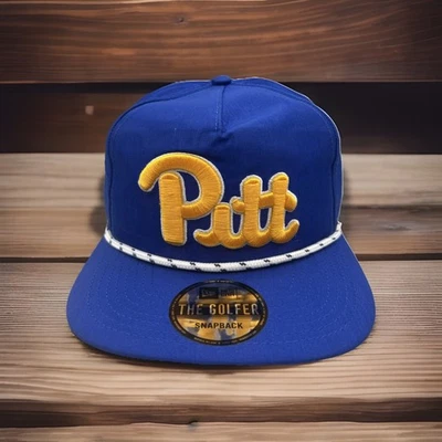 Gorra Pitt Panthers New Era "Team Roper" Mezcla de Poli Azul Snapback H102 Foto 1 de 4