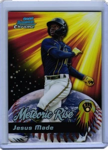 2025 Bowman Chrome Baseball Jesus Made #MR-3 Meteoric Rise - Picture 1 of 2