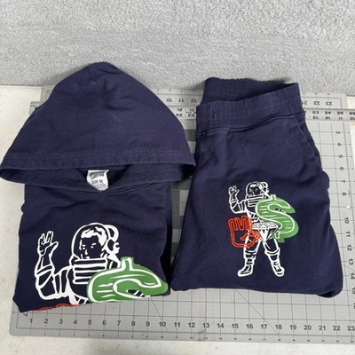 Billionaire Boys Club Waldo Astronaut Sweat Suit Mens XL Hoodie/ L Pants Navy - Image 1 of 4