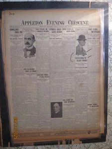 Periódico de Historia de la Aviación 204 DEATH COMES TO WILBUR WRIGHT 1912 - Imagen 1 de 1