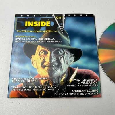 1999 Inisde DVD Promo Freddie Krueger Nightmare on Elm Street Full Little Shop - Image 1 of 4