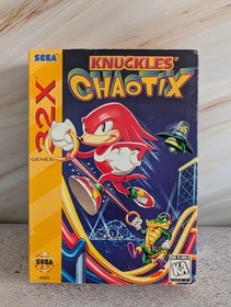 Knuckles Chaotix Sega 32X | CIB | Tested & Working | Very Good Condition