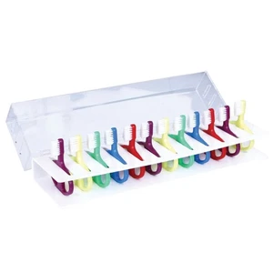 Plak Smacker Infant Toothbrushes with Rack - Picture 1 of 2