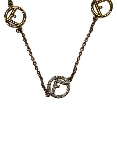 Collana FENDI Top GLD con pietra colorata con donna 1A3520 usata