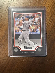 2009 Bowman Chris Davis # 132 Texas Rangers Slugger - Bild 1 von 2