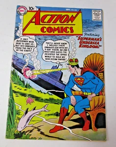 Action Comics #244 1958 [VG-] Silver Age DC Superman Super-Merman of the Sea - Picture 1 of 4
