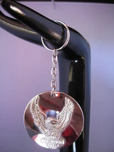 Harley-Davidson Motorcycle Eagle Logo Key-Ring Key-Chain - Picture 1 of 6