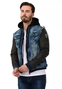 Cipo & Baxx AUSTIN Herren Jeans Jacke Denim C1290 alle Gr. Neu - Bild 1 von 6