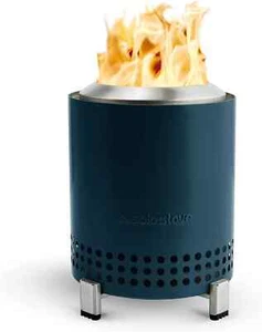 Solo Stove Mesa Tabletop Fire Pit with Stand | Low Smoke Standard Maat, Blue - Picture 1 of 8