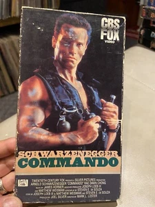 Commando 1985 VHS Rare Hard To Find Original Release Version - Picture 1 of 3