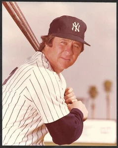 Bobby Murcer NY YANKEES UNSIGNED 8 x 10 ORIGINAL TYPE 1 SNAPSHOT PHOTO #31 - Picture 1 of 1