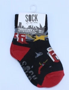 Sock It To Me Kleinkind Crew-Socken Roboter Schuhgröße 4-7 - Bild 1 von 1