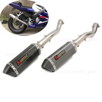 Silenciador DB Killer tubo de escape medio deslizable 51 mm para Honda CBR600F4i 2001-2007 Foto 1 de 4