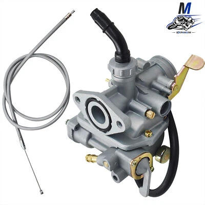 Carburador com cabo de aceleração para Honda CT70 Trail 1969-1977 K0 K1 K2 K3 novo - Imagem 1 de 4