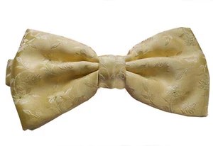 festliche Seidenfliege Italo Ferretti creme + goldfarbenen Faden SF-FER5 - Bild 1 von 1