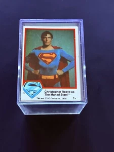 1978 Topps Superman The Movie Complete 165 Card Set + 12 Stickers + 10 Foil - Picture 1 of 12