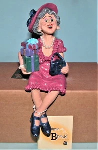 Russ Berrie, cumpleaños "Marvus" #24456 nuevo en caja, cuidador de estante Doug, figura divertida - Imagen 1 de 5