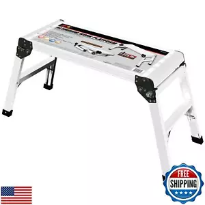 Performance Tool W54039 Folding Aluminum Work Platform And Step (19-1/2-Inch - Picture 1 of 3