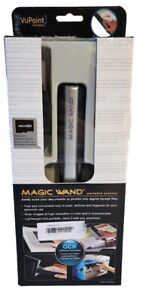 VuPoint Magic Wand PDS-ST410-VP Handheld Scanner Works