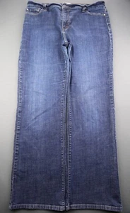 Pantalones de mezclilla para mujer Levi's 512 2010 corte bota adelgazante tiro alto talla 18M (36x31) - Imagen 1 de 10