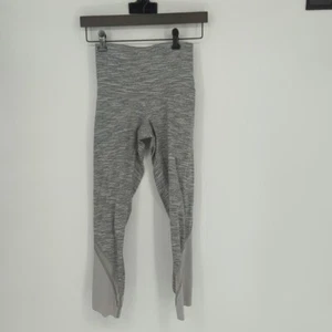 Leggings de Entrenamiento Lululemon Rayas Gris Talla Pequeña Entrenamiento Atletismo - Imagen 1 de 5