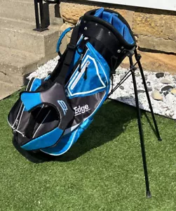 Tour Edge Golf Cart Bag 7-Way B370 Blue Great Condition - Picture 1 of 7