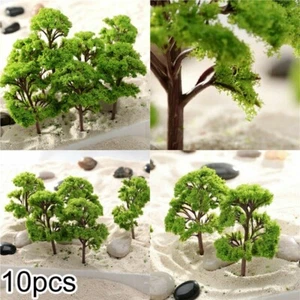 Modelo Mini Árbol Falso Simulación Artificial Bonsai Planta Parque Jardín Decoración 10 un. - Imagen 1 de 12