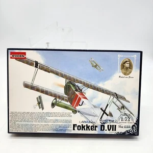 Roden 1/72 Scale WWI German Fokker D.VII "ALB LATE" No.035 Open Box Free Shippin - Picture 1 of 10