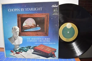 Dragon Hollywood Bowl Symphony Orchestra Chopin by Starlight LP Capitol P-8371 - Imagen 1 de 2