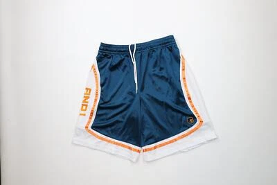 Pantalones Cortos De Colección AND1 And One Baloncesto Para Hombre Grandes Bloques de Color Miami Dolphins Foto 1 de 4