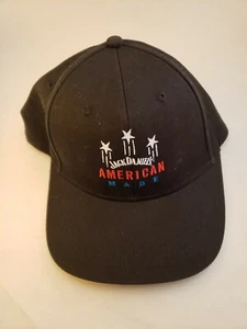 Cappello berretto Jack Daniels made in America nero rosso bianco blu whisky snapback - Foto 1 di 3