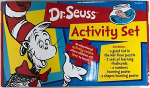 DR SEUSS Children’s Activity Centre Set Educational Complete Card Cat In The Hat - Picture 1 of 7