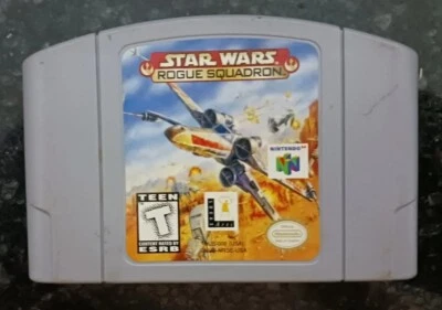 Star Wars Rogue Squadron NINTENDO 64 N64 Game Cartridge  - Image 1 of 2