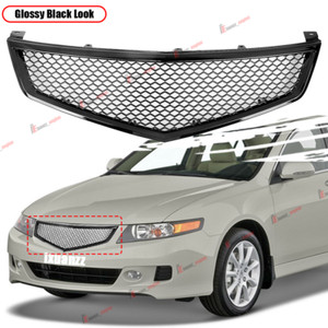 Front Bumper Grille Chrome Trim Molding For 2006-2008 Acura TSX - Aftermarket Replacement