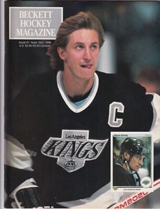 Beckett Hockey Magazine #1 Sept/Oct 1990 Wayne Gretzky - Patrick Roy