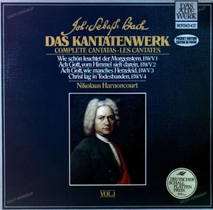 Joh. Sebast Bach - Das Kantatenwerk. Complete Cantatas. BWV 1-4 Vol. 1 2LP '* - Picture 1 of 1