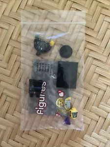 Lego New Mr. Good and Evil Series 9 Minifigure 71000 Figure w/Pamphlet & Base - Picture 1 of 1