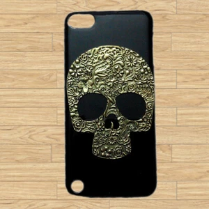Case For iPod Touch 7 6 5 iPhone X XS XR 12 Pro SE Retro Skull Hard Back Cover - Picture 1 of 2