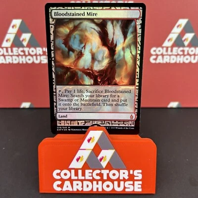 BLOODSTAINED MIRE 018/045 NM | Zendaikar Expeditions MAGIC THE GATHERING MTG G20 - Image 1 of 4