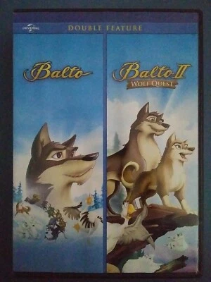 BALTO & BALTO II: Wolf Quest - Double Feature DVD VGC - Image 1 of 4