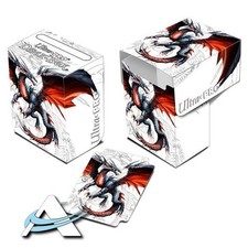 Deck Box Ultra PRO • Black Dragon Drago Nero • Portadeck Portamazzi • ANDYCARDS