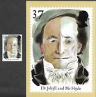 DRJEKYLL AND MR.HYDE TALES OF TERROR STAMP AND POSTCARD MNH  1997 ROYAL MAIL