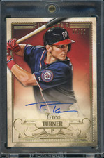 TREA TURNER 2016 Topps Five Star On Card AUTO Autograph #FSA-TTR Nats Phillies