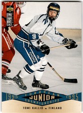 1995 Collector's Choice #334 Tomi Kallio Finland