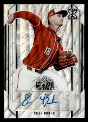 2021 Leaf Metal Draft #BASB1 Sean Burke (ref 233736) - Image 1 of 2