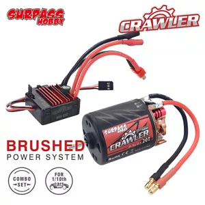 SURPASSHOBBY 5-Steckplätze 540 11T 13T 16T 20T gebürsteter Motor 60A ESC für 1/10 RC Auto - Bild 1 von 22