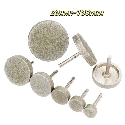Diamant Schleifkopf Schleifstift Rund Fräser für Dremel Proxxon 20mm -100mm - Bild 1 von 4